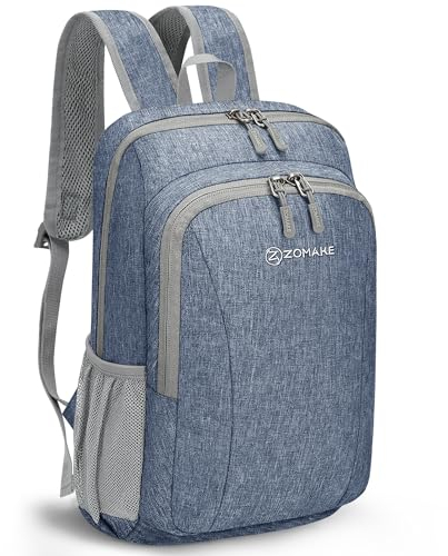 ZOMAKE Kleine Rucksäcke,Mini Tagesrucksack 10l Geeignet Für Kinder Herren Damen Leichter Rucksack Für Wandern Skifahren Trekking(Saphirblau)