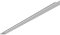 Aquabad profilo inclinato Clive in acciaio inox per doccia walk-in 120 cm, versione sinistra, altezza bordo 14 mm