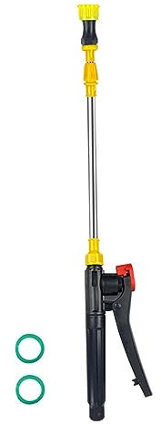 Sharplace Lance et Buse de Pulvérisation Téléscopique en Acier Inoxydable 45-80cm pour Pulvérisateurs, Accessoires pour Jardinage, Agriculture, Nettoyage, Buse droite
