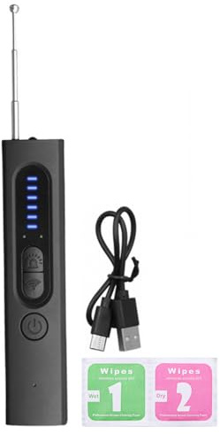 Tiardey versteckte Kamera-Detektoren, Anti-Spionage-Detektor, Kamera-Detektor für GSM GPS Locator Tracker, Kamera-Abhörgeräte,drahtlose Kameras