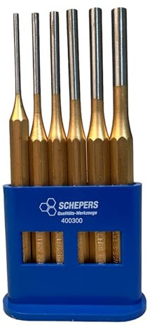 SWV 400300 Splintentreiber-Satz, Länge 150 mm, 3 - 8 mm, 6-tlg.