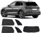 Premium Sonniboy Sonnenschutz kompatibel mit Audi Q5 2016- INKL Tasche