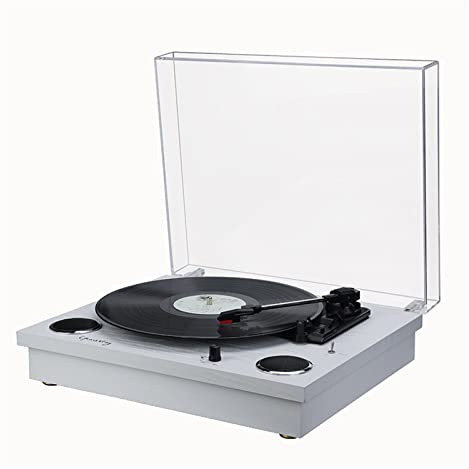 STRAFBRG Acrylic Transparent Dust Cover Vinyl Record Player LP Vintage Wireless Phonograph(1)