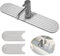 Tapis Robinet Cuisine, Tapis Evier Cuisine Anti-éclaboussures en Diatomite, Tapis de Drainage Absorbant et à Séchage Rapide pour évier de Cuisine et de Salle de Bain, Gris, 45 * 10cm