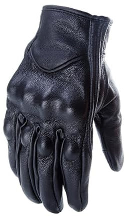 MUCKLILY Touchscreen-Handschuhe für Outdoor-Sport Warme Reithandschuhe Abriebfest Schwarz Größe S