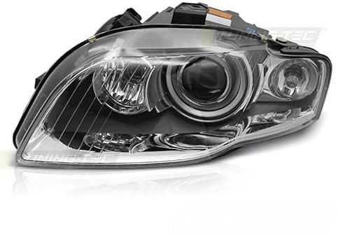 Xenon-Scheinwerfer, Chrom, linke Seite, TYC, passend für Audi A4 B7 04–08