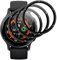 Beukei Pellicola Protettiva per, 3 pezzi pellicola Garmin Vivoactive 5 vetro[copertura totale curva 3D] [Anti-Graffio] [Senza Bolle][Durezza 9H ] Vetrino Telefono