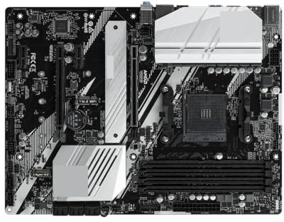 Carte mère X570 PRO4, Prise en Charge de 9 5950X 5900X 7 5800X3D 5 5600X 5500, processeur DDR4 M.2 USB 3