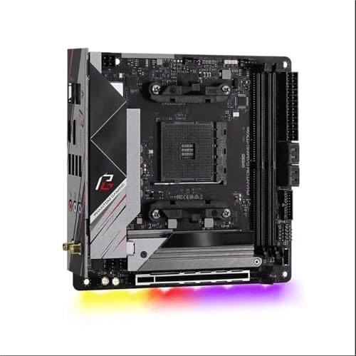 Motherboard Fit For ASRock B550 Phantom Gaming-ITX/ax | Motherboard Support 3600X 5600G 5700x3D 5800X3D 5900X CPU 4xDDR4 64GB M.2 AM4 PCIe4.0 Mini-ITX