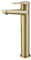 KRAUS Indy KVF-1400BG - Grifo de baño de una sola manija en oro cepillado