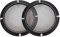 sourcing map 2Stk. Lautsprecher Gitter Abdeckung 5 Zoll 153mm Masche Dekorativ Kreis Subwoofer Schutz Schwarz