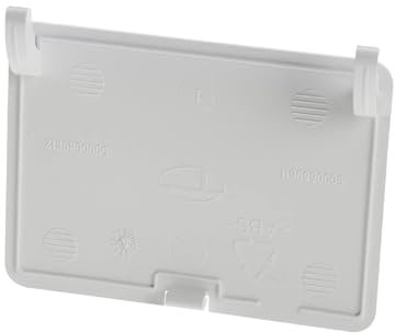 sparefixd Filter Flap Pump Cover White to Fit Bosch Washing Machine