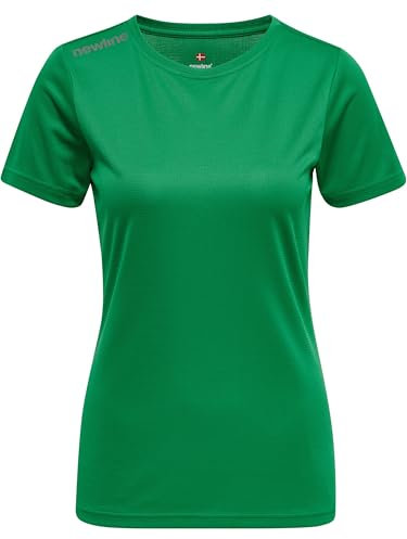 Newline Damen Women Core Functional S/S T-Shirt, Jolly Green, M EU