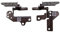 Fleshy Leaf Left & Right LCD Hinge Set Replacement for Dell Inspiron 3510 3511 3515 3520 3521 3525 Series GDM50 87GX7