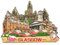 Glasgow UK Kühlschrankmagnet, 3D-Klassischer Holz-Kühlschrankmagnet, Wahrzeichen, handgefertigt, Handwerk, Reise, Souvenir, Geschenk, Sammlung, Dekoration, 766