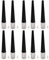 10Pcs 5ML Empty Clear Plastic Eyeliner Tube Container Mascara Bottles Makeup Eyelashes Tube Eyeliner Vials with Black Lid Eyelash Growth Oil Storage Holder Eye Gloss Liquid Tube