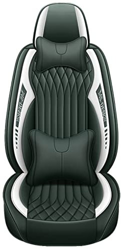 maiqiken Sitzbezug Für Dacia Duster Prestige Komplettset 5 Sitze Allwettereinsatz Autositzbezug Grün