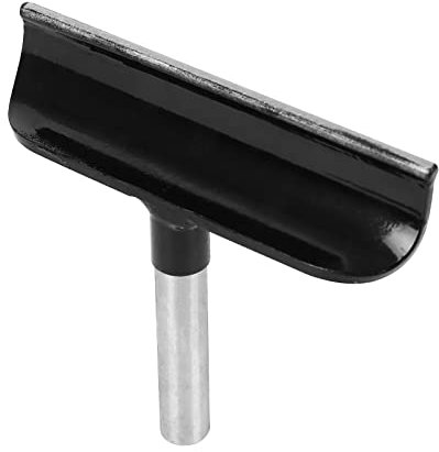 150 mm Edelstahl-Drehmaschine, Werkzeugablage, Holzdrehmaschine, Drehwerkzeug, Werkzeugauflage mit gehärteter Stahlstange für Drehmaschine, Holzbearbeitung, Spindeldrehwerkzeug, 1.6 cm Durchmesser