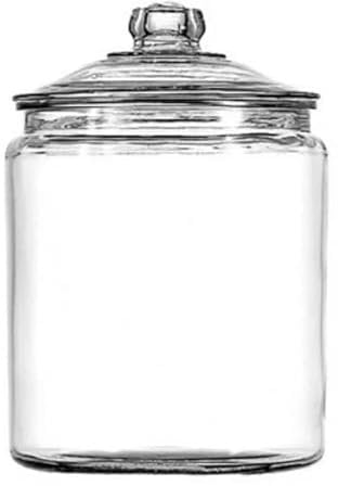 Chabrias Ltd Glass Jar with Lid 64 oz(1.9L) Big Jar Storage,Flour, Crafts