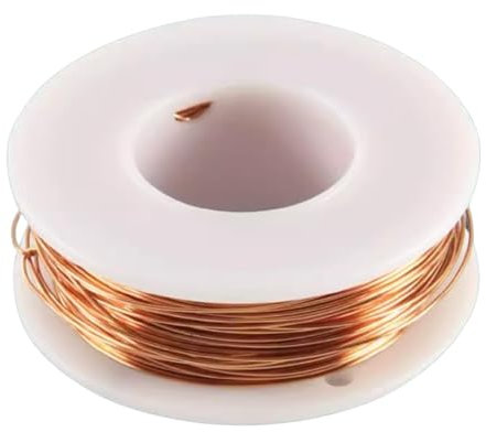 Lotbun 10m Filo di Rame Diametro 0.5 mm Rame Smaltato Avvolgimento per il Collegamento o Saldatura Scopo