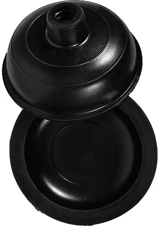 HAPINARY 2pcs Rubber Toilet Plunger Suction Accessories Replaceable Force Cup Heads for Home Bathroom Unclogger Plunger Replacement