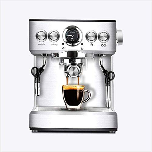 XFZJCHAP Machine à café Expresso Grand Public et Commerciale, entièrement Automatique, à Vapeur, Le Nouveau