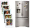 HIYQIN 5er-Pack Magnetische Bilderrahmen für Instax Square Film, 3x3,5 Bilderrahmen Kühlschrank Fotodisplay passend für Fujifilm Instax Square SQ1/SQ20/SQ40/SQ10/SQ6/SP-3 - Bunt