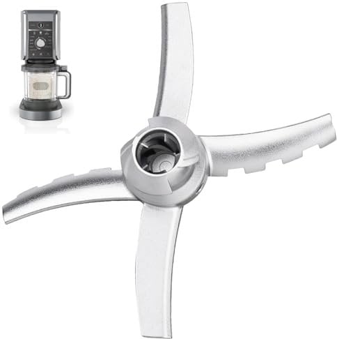 STFALI Zubehör für Ninja Eismaschine, Ersatz Eismaschine Klingen für Ninja Creami NC501 Serie, Ersatzteile Klinge für Ninja Creami NC501 Serie