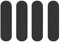 jdstty 4 Pieces Laptop Rubber Feet Replacement Bottom Case Feet Pad For X280 Laptop