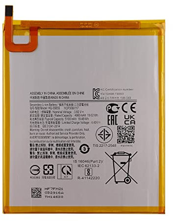 Duotipa HQ-3565S - Batería de repuesto para Samsung Galaxy Tab A7 Lite de 8,7 pulgadas SM-T220 (4980 mAh)
