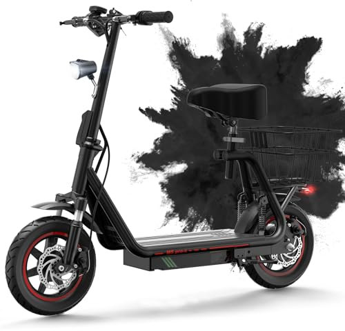Kukirin E Scooter,Elektro Elektroroller Erwachsene Elektroscooter,E Roller Offroad,Elektro Scooter Roller,(45 Km Reichweite,48V13Ah,120 KG Tragkraft),M5PRO-S
