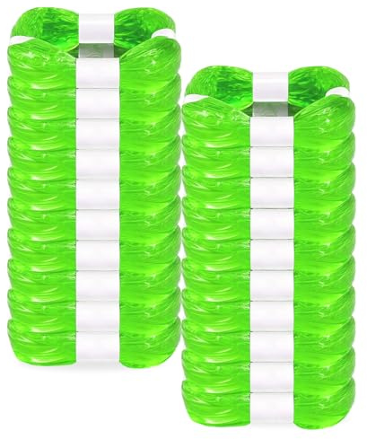 20 Stück Nachfüllpackung Nachfüllfolienringe Nachfüllbeutel kompatibel Nachfüllkasse Nachfüllpackung Windeleimer Nachfüllfolienringe Nachfüllbeutel kompatibel mit allen Windeleimer (‌grün)