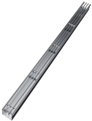 U Drainagerinne Edelstahl 304 - Entwässerungsrinne Schmal mit Lineares Rost - 3/5,5/6/7,5 cm Breit Regenwasser Ablaufrinne Terrasse Wasserrinne Aussen für Hof Garten Garage(5.5x5 cm/2.17x1.97 in)