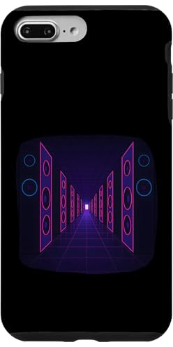 Speaker Tunnel Synthwave Sound Case for iPhone 7 Plus/8 Plus