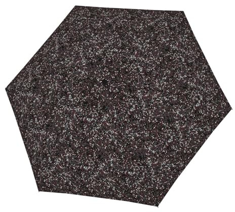 Doppler Regenschirm Fiber Havanna Spotlight Black mehrfarbig