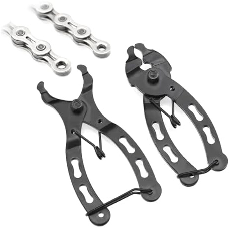 Uxsjakjsd Kettenlinkzange Ketten Schnellverbindungswerkzeug Mountainbike Kettenklemme Magischer Schnallenentferner Installationshandwerkzeug