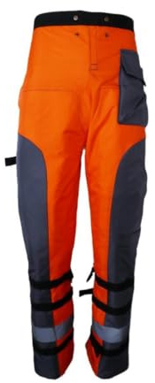 Chainsaw Chaps Chainsaw Chaps Apron Wrap Men Women Chainsaw Safe Equipment L Orange