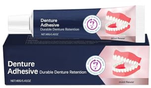 Colle Adhésif pour Dentier,Dental Adhesive,Adhérence Prothèse Longue Durée,Colle Dentaire Extra Forte Thermoplastique Prothèses Dentaire 40G