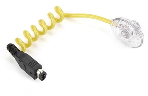 Qcwwy GameBoy Advance LED-Licht, Flexibel, weiß, Tragbare Lampe für SP-Gamer, Direkte Stromversorgung über das Gamepad, Einstellbarer Betrachtungswinkel