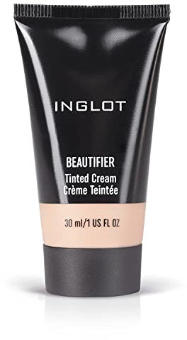 Inglot Beautifier, Tönungscreme, Glatter Teint mit Zarter Farbe, mit HD-Pigmenten, Auch für Empfindliche Haut, Aufgehelltes und Revitalisiertes Gesicht, Perfektes Make-up, 30 ml : 102