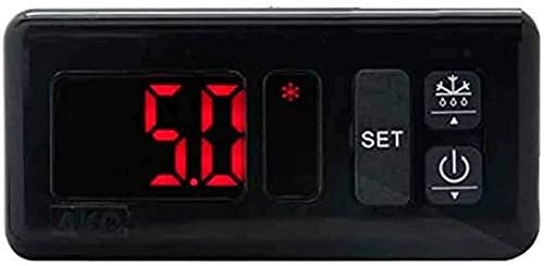 TERMOSTATO AKO-D14123, Negro