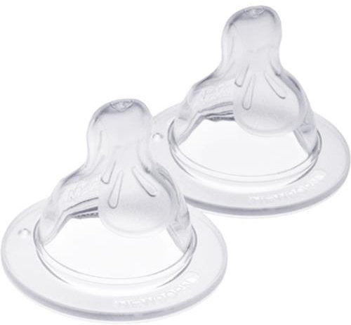 MAM Silicone Cross Flow Bottle teats Age 6m+ BPA Free (x Flow)