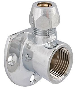 JS WANDSCHEIBE MIT QUETSCHVER. DN10,1/2 x 3/8 x 10mm,VERCHR.