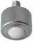 BQLZR 22 mm Stahl-Nylon-Kugel-Metall-Transferlagereinheit, Kugelrad, Förderrolle, M10 x 20 mm, Gewinde, Lenkrolle, 90 kg