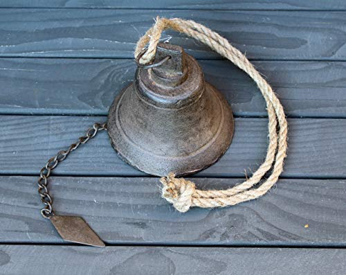 Unbekannt Schiffsglocke Türglocke antikbraun