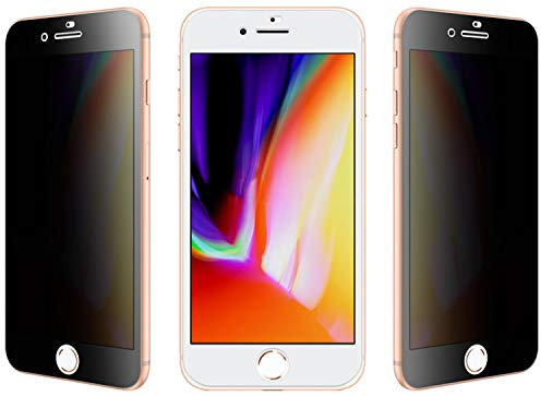 Thorani Filtri per la privacy in confezione da 2 - Pellicola protettiva per la protezione della privacy, ottimizzata per custodie per telefoni cellulari, Trasparente, iPhone 6, 7, 8Plus