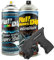 AutoFullCar - Pintura ANTICALÓRICA Acrílica Brillo Full Dip para Pinzas DE Freno - 2 x Spray 400 ml (Aluminio Brillo)