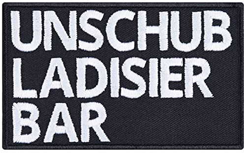 UnschubladisierbarAufnäher Freidenker Aufbügler Biker Patch Ego Bügelbilder zum annähen | Entrepreneur Geschenk Applikation für Jacke/T-Shirt/Jeans/Office | 90x55mm