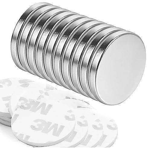 Neodym Magnete Groß extra stark 10 Stücke, Wukong 30x4mm Runde Magnete Super Stark für Haus, Küche, Büro, Werkzeuge, DIY