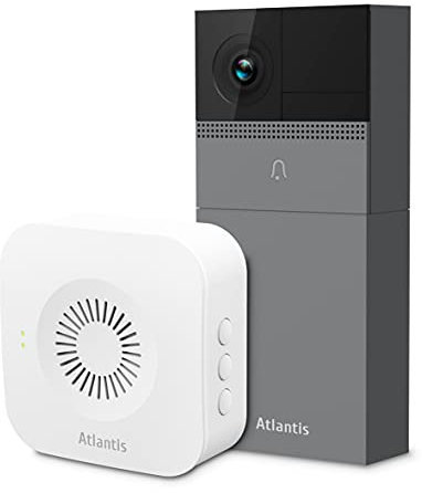 ATLANTIS A14-DB910 Videocitofono, Grigio, 1 Unità (Confezione da 1)